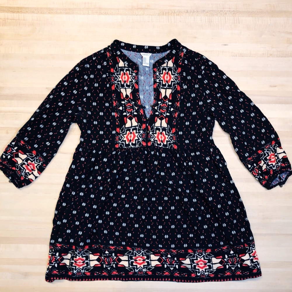 Adorable Forever 21 Printed Tunic Dress M